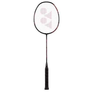 Yonex rakieta do badmintona Astrox 22 LT (głowicowa, średnia) czarna/czerwona - naciągnięta -